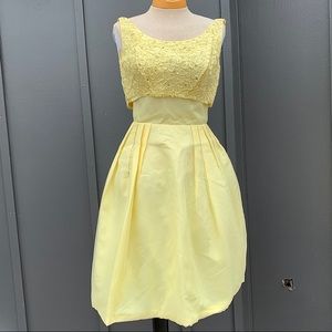 1950’s Yellow Party Dress